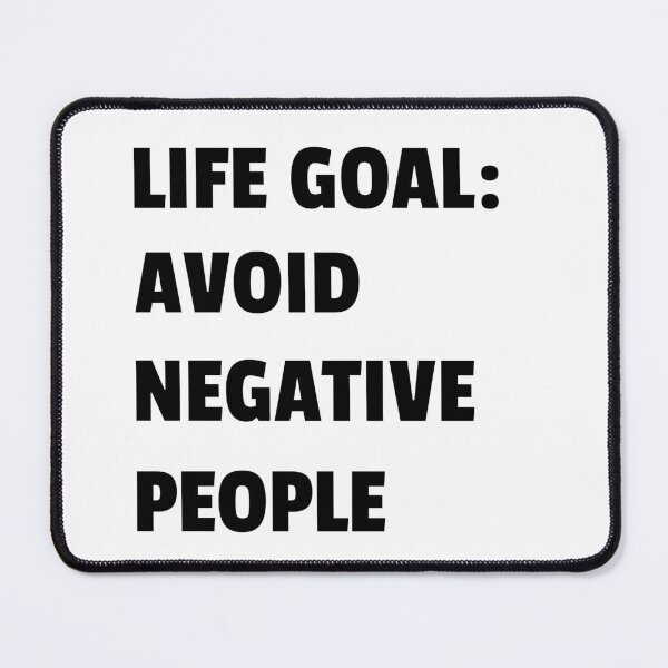 Item preview, Avoid Negative People designed and sold by LoboAttire.