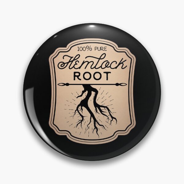 Item preview, Hemlock Root Potion Vintage Label designed and sold by KrisSidDesigns.