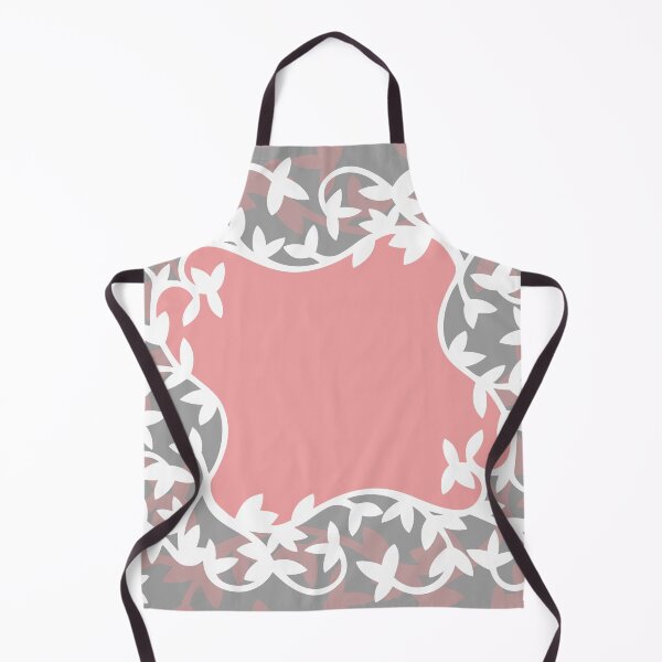 Artikelvorschau, Pastel pink, light grey, white leaves, elegant, floral pattern entworfen und verkauft von Svitac.