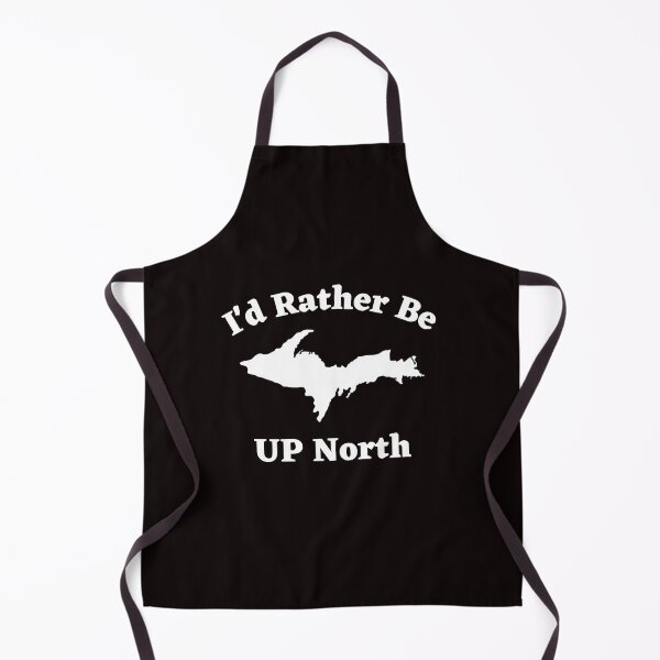 Item preview, I'd Rather Be U.P. North Funny Yooper Design designed and sold by USAMeetsItaly.