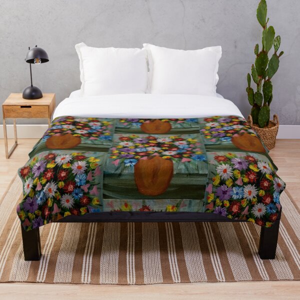 Item preview, un ramo de flores de diferentes colores designed and sold by kkartwork.