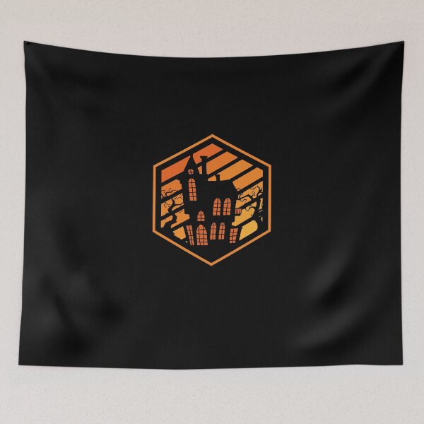 Item preview, Creepy Haunted Manor - Halloween Design designed and sold by Unohana.