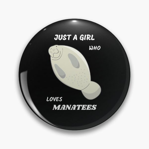 Item preview, Just a girl who loves manatees designed and sold by YuneDesigns.