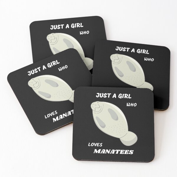 Item preview, Just a girl who loves manatees designed and sold by YuneDesigns.