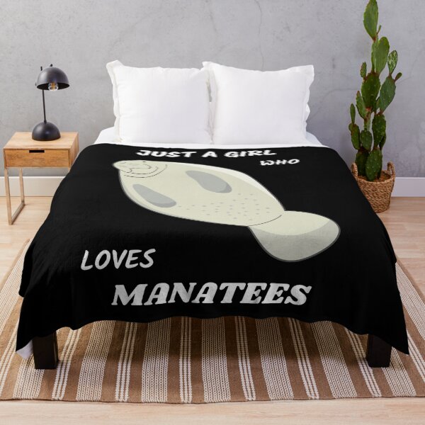 Item preview, Just a girl who loves manatees designed and sold by YuneDesigns.