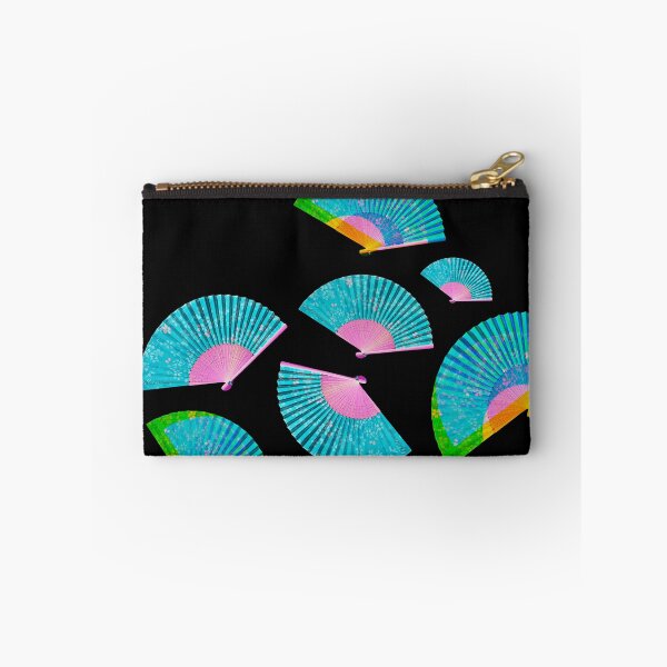 Item preview, Blue Geisha Fan Retro Japan Cyberpunk Sensu designed and sold by ShirtVibes.
