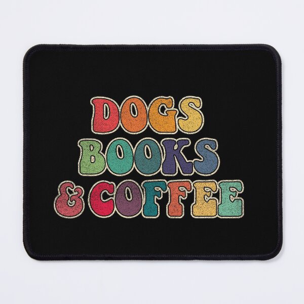 Item preview, Dogs Books and Coffee designed and sold by TheLemonBox.