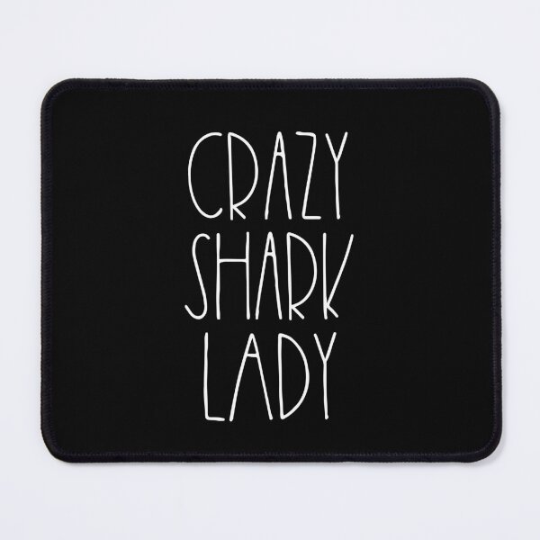 Item preview, Crazy Shark Lady designed and sold by TheLemonBox.