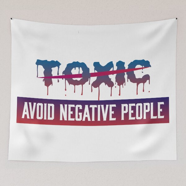 Item preview, Avoid Negative People | Gradient Color designed and sold by Mintminz.