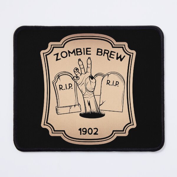 Item preview, Zombie Brew Potion Vintage Label designed and sold by KrisSidDesigns.