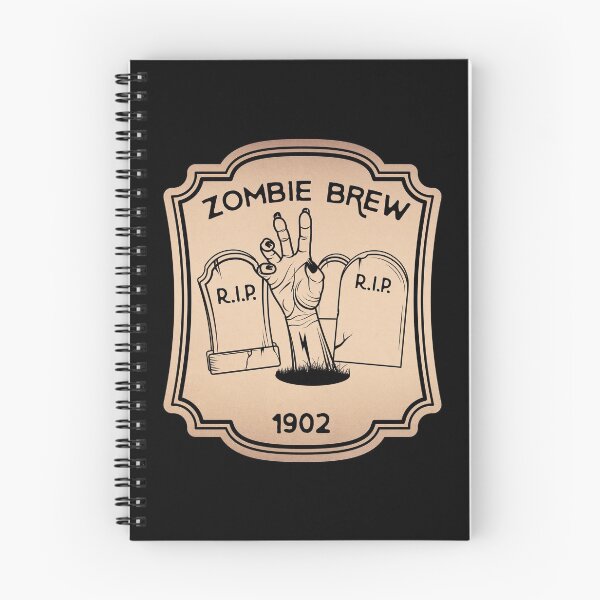 Item preview, Zombie Brew Potion Vintage Label designed and sold by KrisSidDesigns.