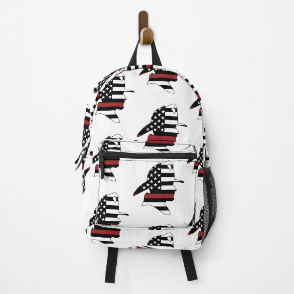 Item preview, All American Firefighter Redline USA Flag designed and sold by Samsdesignshop.