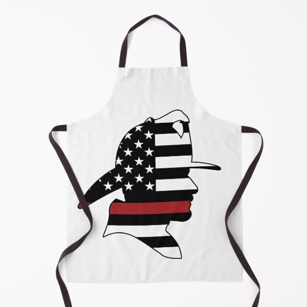 Item preview, All American Firefighter Redline USA Flag designed and sold by Samsdesignshop.
