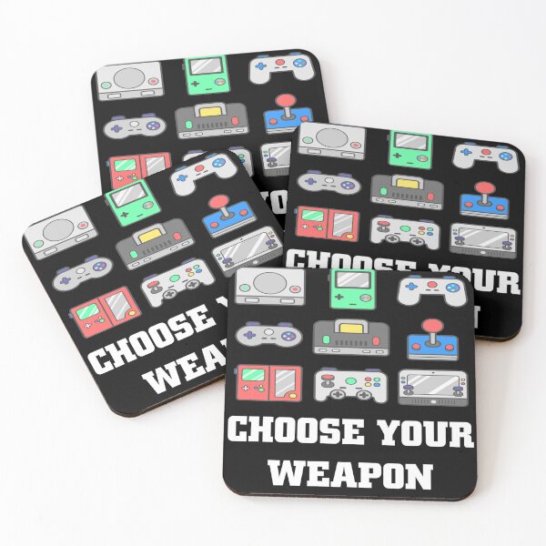 Item preview, Choose your weapon! Videogame fan designed and sold by Anime1994.