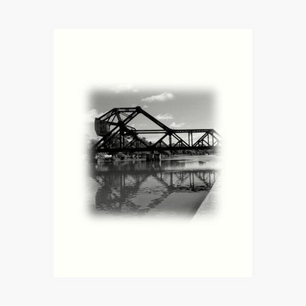 Item preview, Erie Canal Jack Knife Bridge designed and sold by strangelilgrl.