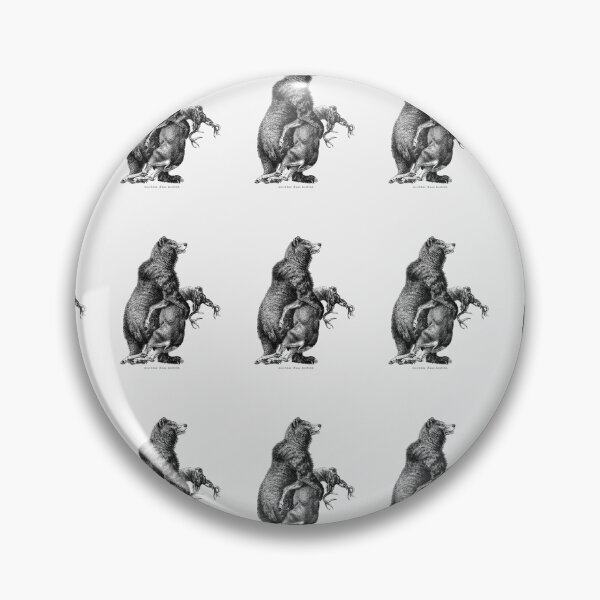 Item preview, Grizzly bear from Amerika: Eine Allgemeine Landeskunde (1894)  designed and sold by Nikiolilalala.