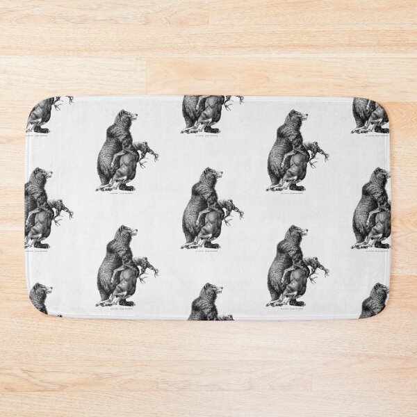 Item preview, Grizzly bear from Amerika: Eine Allgemeine Landeskunde (1894)  designed and sold by Nikiolilalala.