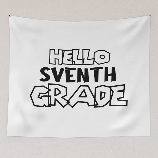 Item preview, Hello Seventh Grade designed and sold by ussastore.