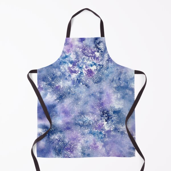 Item preview, Abstract frost and ice watercolor texture painting designed and sold by Alisha Watercolors.