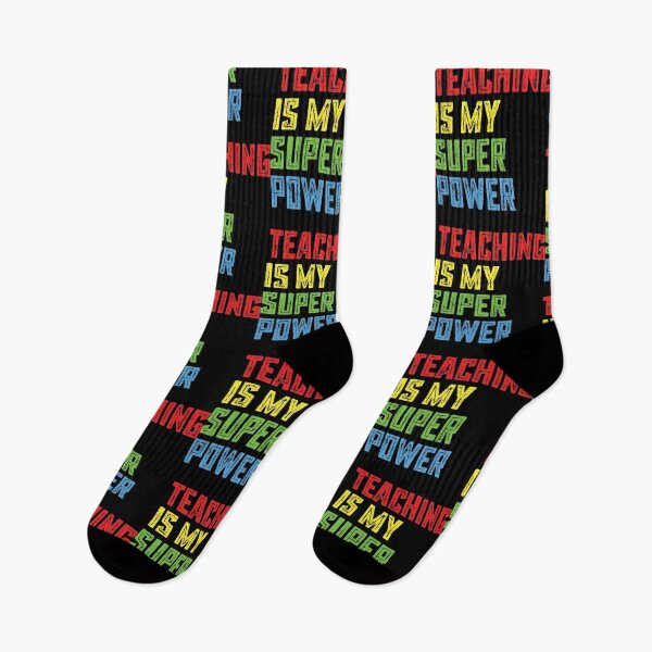 Item preview, Teaching Is My Super Power - Back To School designed and sold by LarrysDesigns.