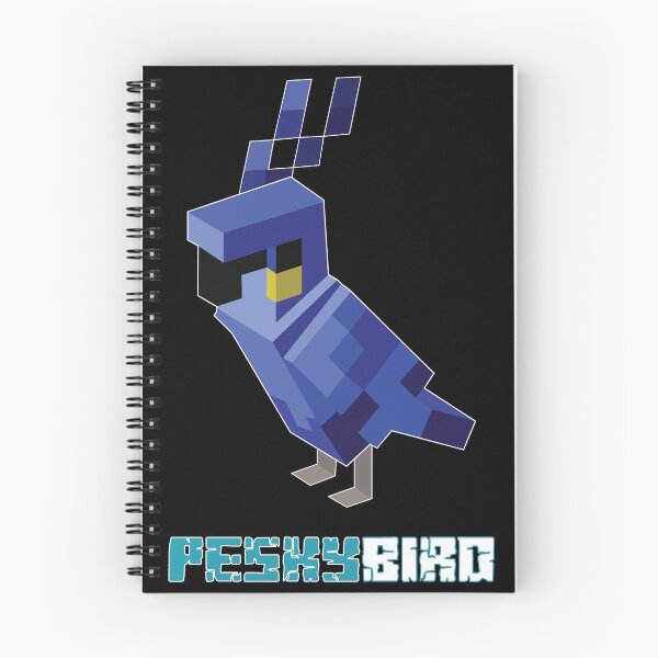 Item preview, Pesky Bird - Blue  Bird Pixelated designed and sold by THEMADBRUSH.