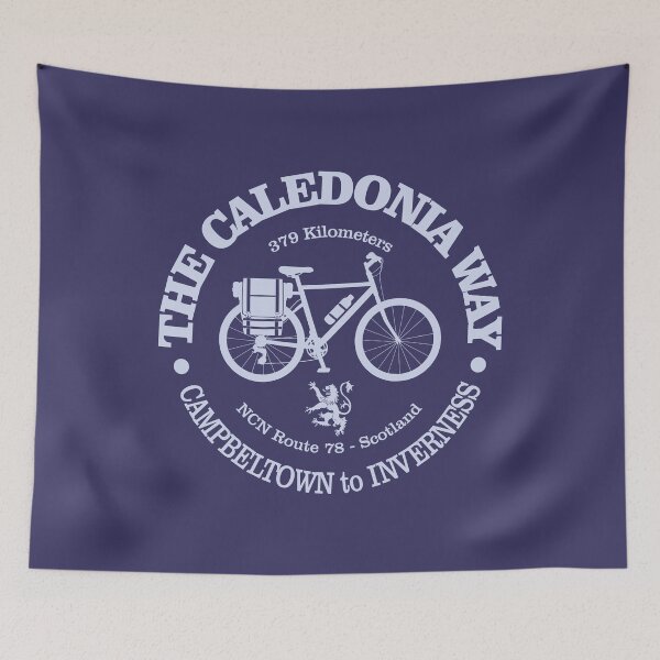 Item preview, Caledonia Way (cycling) designed and sold by curranmorgan.