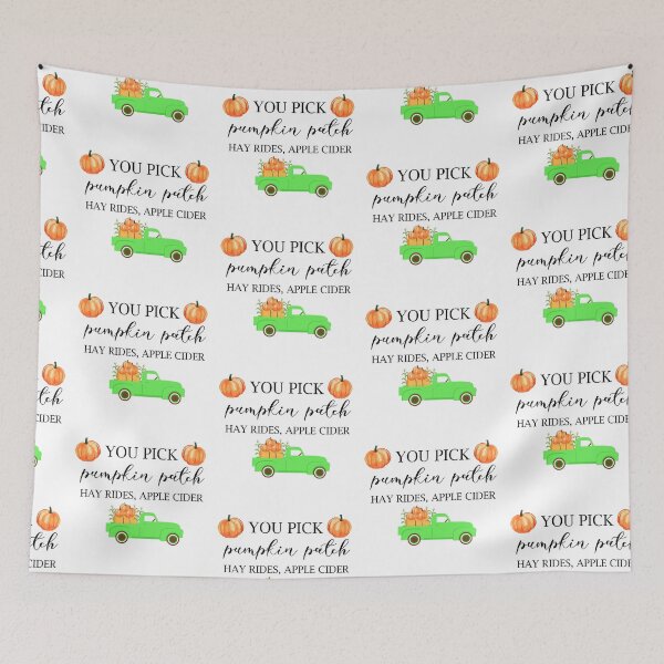 Item preview, You Pick Pumpkin Patch- Fall Thanksgiving Gifts designed and sold by younghopes.