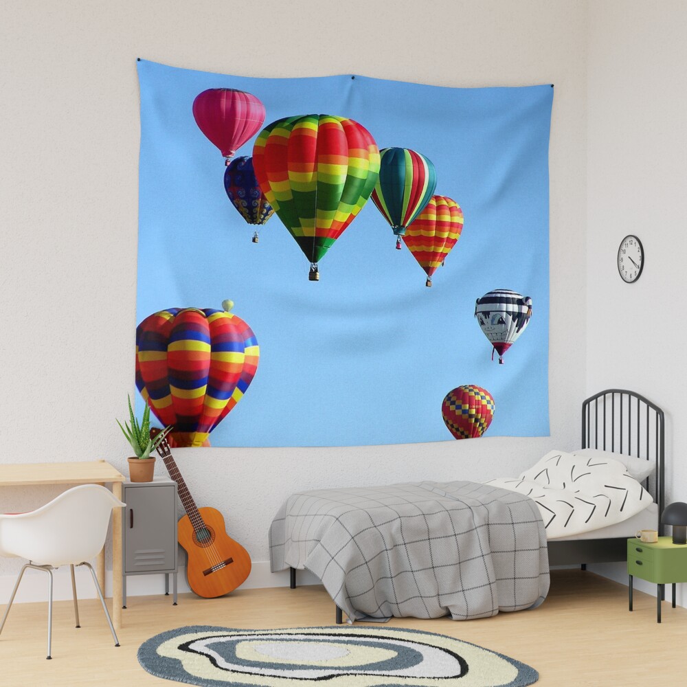 Hot air best sale balloon tapestry