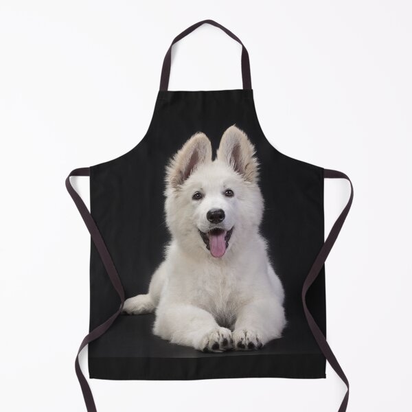 Item preview, White Swiss Shepherd Dog or a White German Shepherd Puppy designed and sold by ScienceSource.