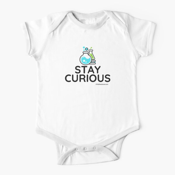 Stay Curious! Short Sleeve Baby One-Piece