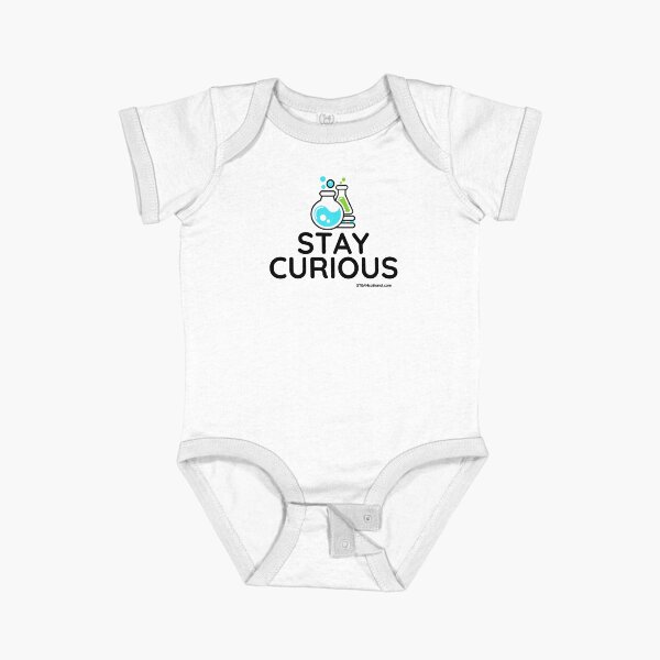 Stay Curious! Short Sleeve Baby One-Piece