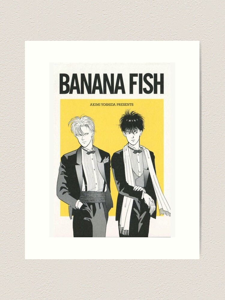 Banana Fish Manga Cover Art Print for Sale by yangkay