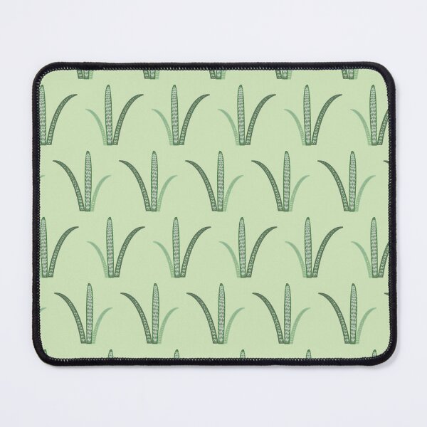 Item preview, green succulent with green background seamless print designed and sold by ddesignnstudio.