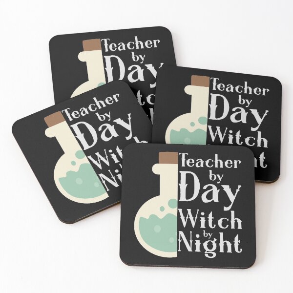 Item preview, Teacher by Day Witch by Night designed and sold by Gaalaxyz.