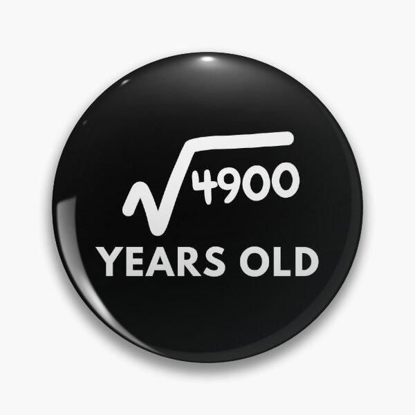 Item preview, 70th Birthday square root of 70 years old designed and sold by DylanJones1.