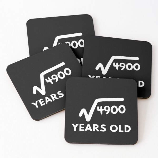 Item preview, 70th Birthday square root of 70 years old designed and sold by DylanJones1.