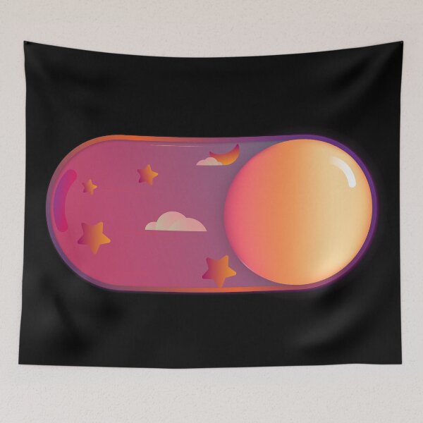 Item preview, MOON STICKER | GRADIENT COLOR | Autumn mood designed and sold by Mintminz.