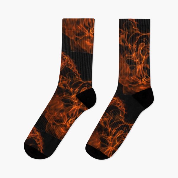 Item preview, Fire Black Fire Graphic Design New Orange and Black Fire  designed and sold by Lamiie.