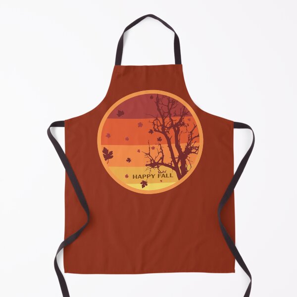 Item preview, Árboles desnudos y hojas flotantes - Happy Fall designed and sold by hardscuffle.