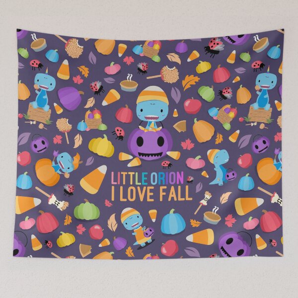 Item preview, Little Orion I Love Fall Pattern designed and sold by LittleOrionShop.