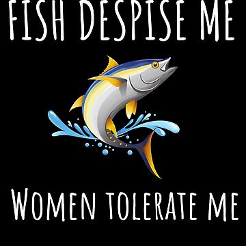 Fish despise me women tolerate me lesbian hat Pullover Hoodie for Sale by  VintageYogurt