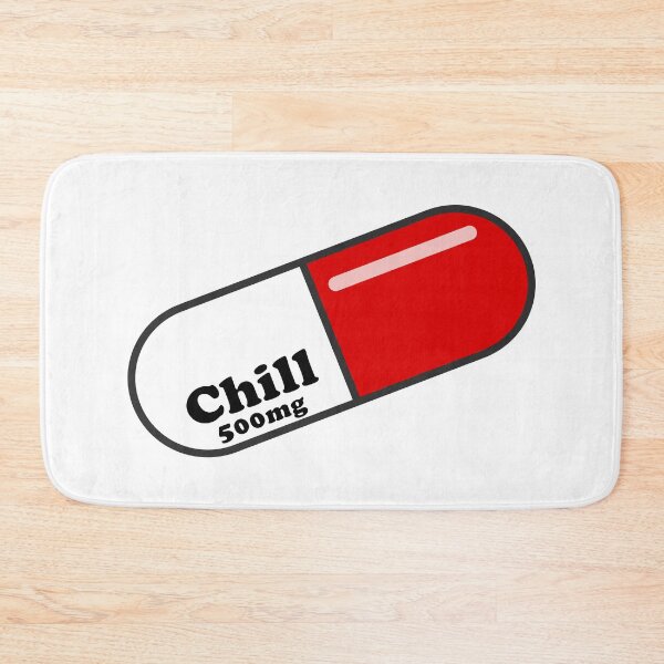Item preview, Chill Pill 500mg - Neurotransmitter, Mental Health, Psychology, Happiness, Brain, Neuron designed and sold by jadedscientist.