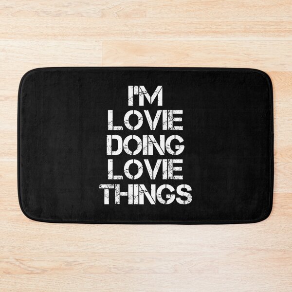 Item preview, Lovie Name T Shirt - I'm Lovie Doing Lovie Things Name Gift Item Tee designed and sold by hinettiker.