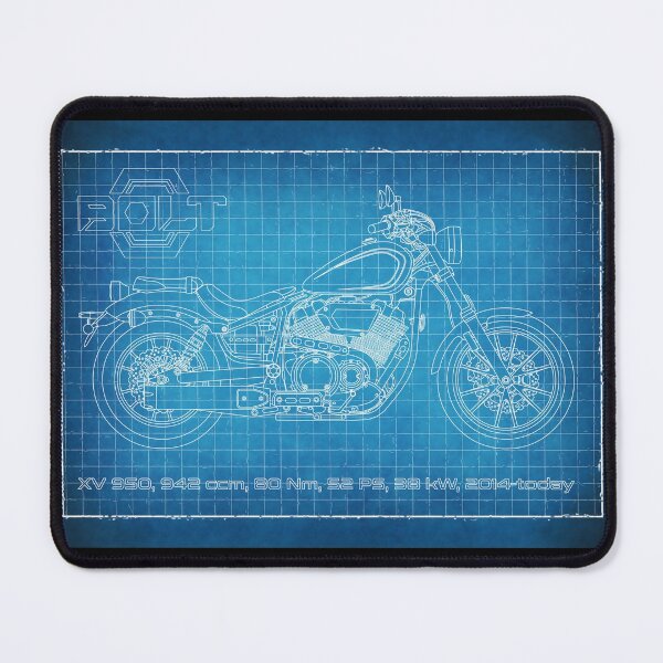 Item preview, Bolt XV 950 Blueprint designed and sold by KlaraBubble.