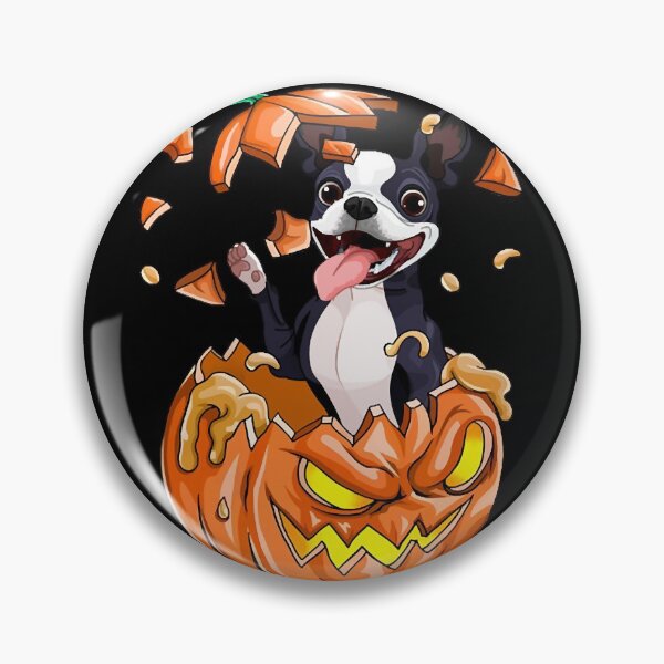 Item preview, Horror Terrier In Scary Pumpkin Halloween Holiday Gift designed and sold by Guckio81.