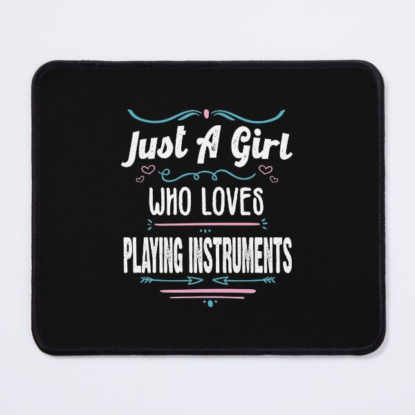 Item preview, Just A Girl Who Loves Playing Instruments - Funny Gift Idea 2021 designed and sold by RedHive.