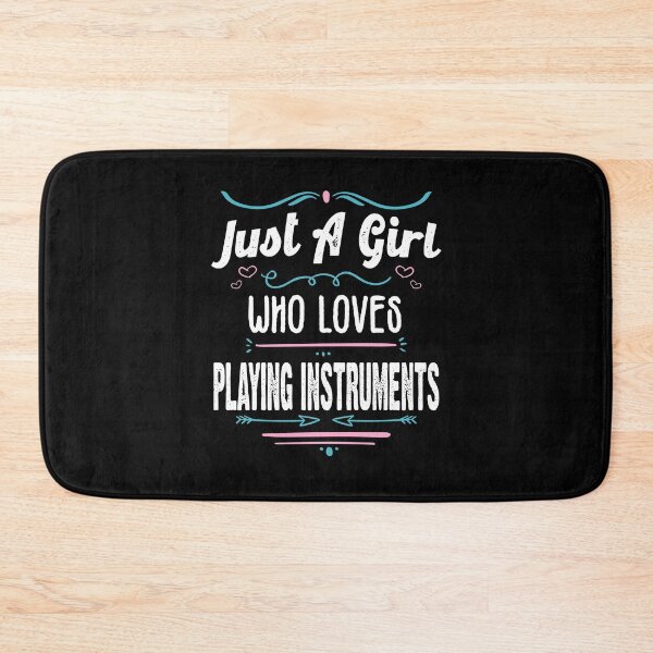 Item preview, Just A Girl Who Loves Playing Instruments - Funny Gift Idea 2021 designed and sold by RedHive.