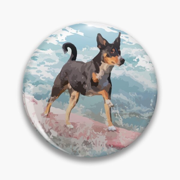 Item preview, Dog On Surfboard designed and sold by bahicharafe.