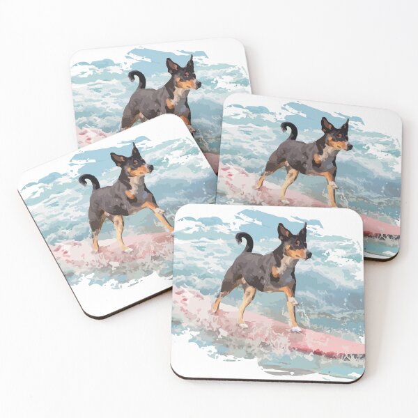 Item preview, Dog On Surfboard designed and sold by bahicharafe.