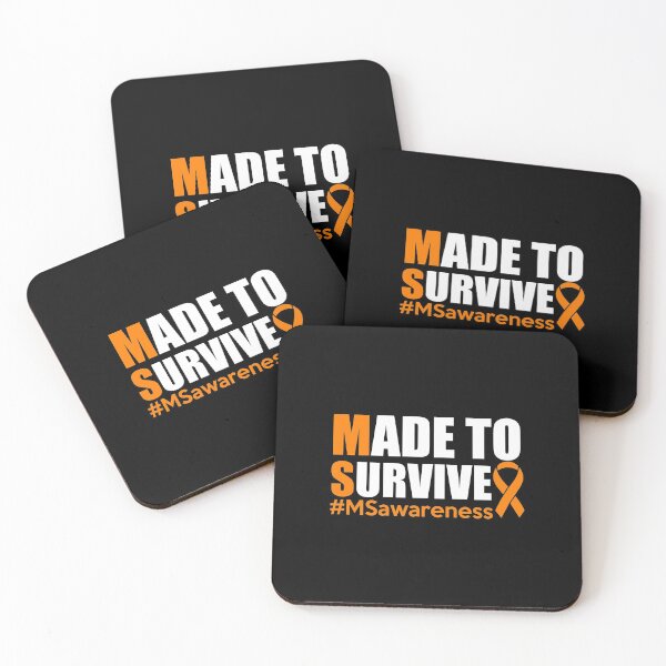 Item preview, Made To Survive Multiple Sclerosis Awareness Gift designed and sold by iesingc.